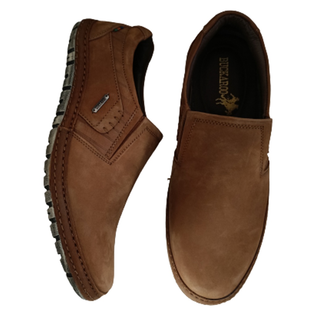 BUCKAROO JONES CAMEL MEN'S SLIPON CASUAL SHOE