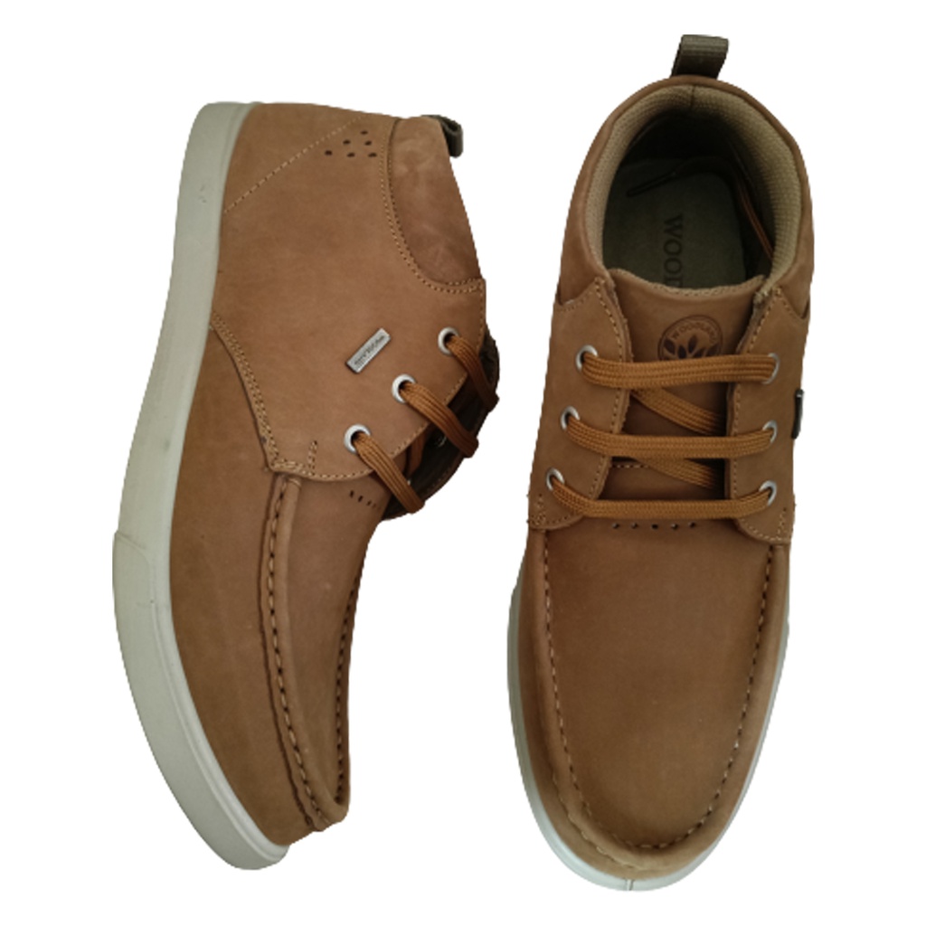 WOODLAND  2174116 CAMEL MEN'S CASUAL SHOE