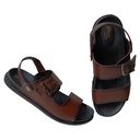 HITZ 6752 BROWN MEN'S LETHER SANDAL