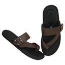 VALENTINO JOY-02A GT BROWN MEN'S LETHER CHAPPAL