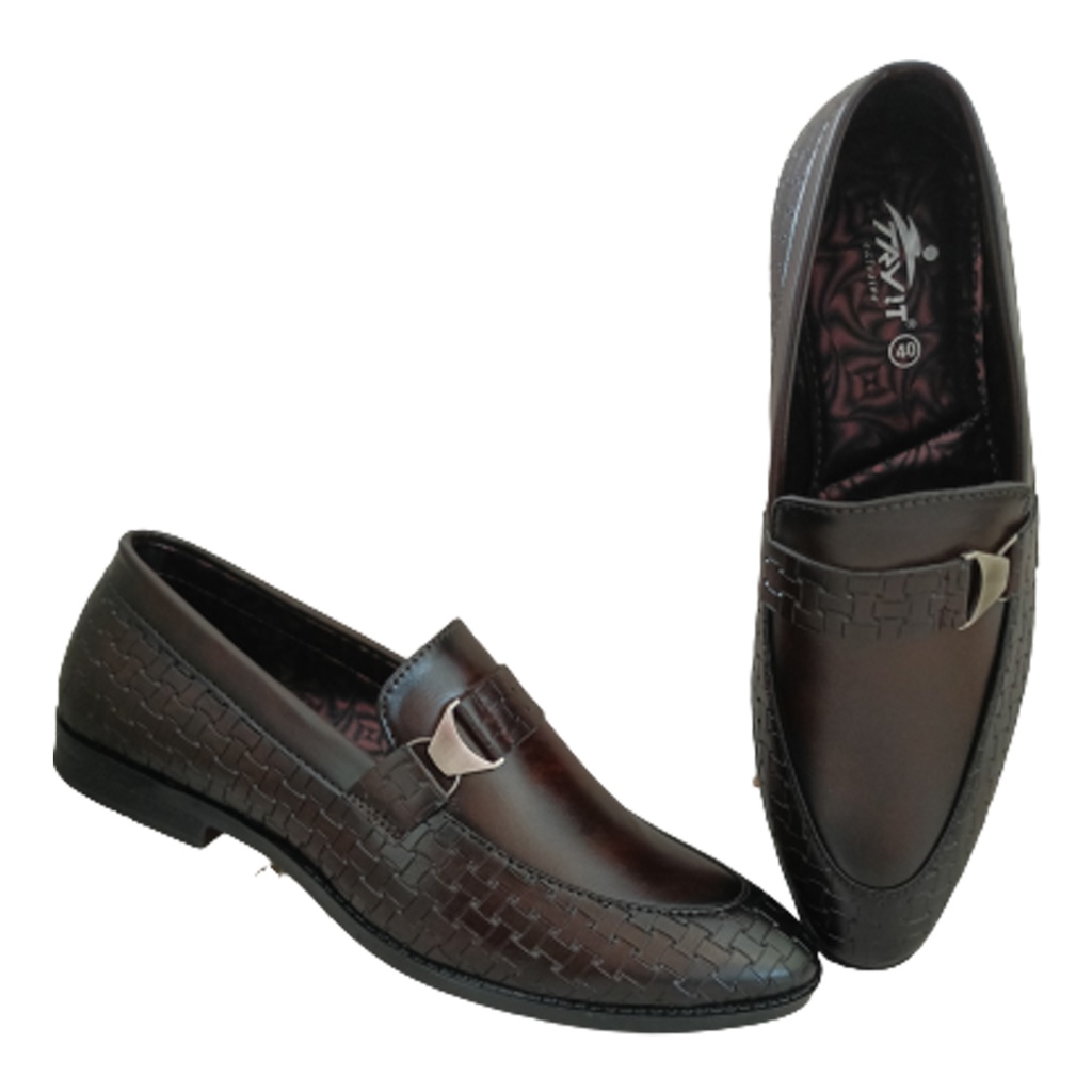 TRYIT 2308 BROWN MEN'S LOAFER