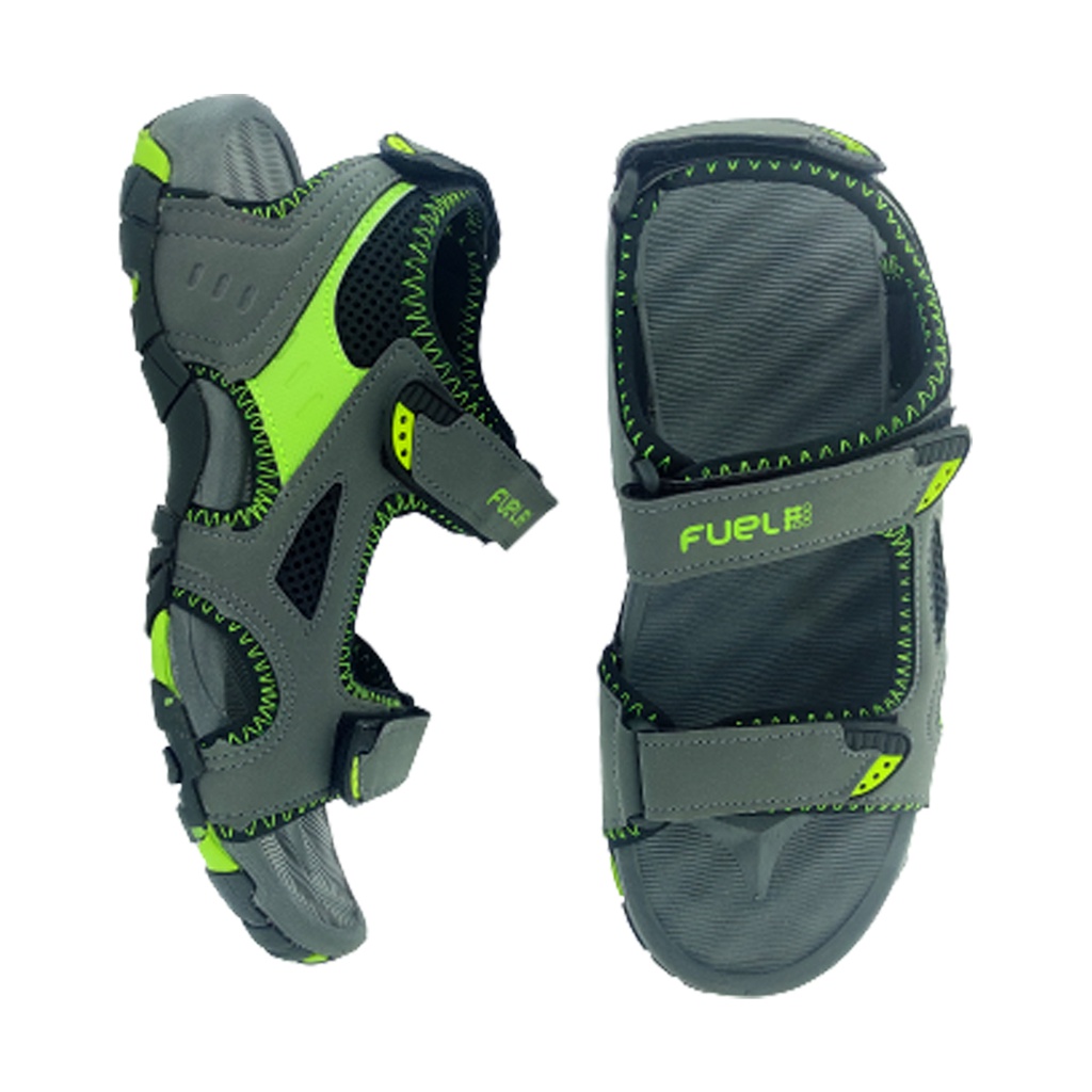 FUEL WINGER GREY/GREEN MEN'S SPORT SANDAL