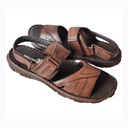 BUCKAROO MEN'S CASUAL SANDAL BROWN