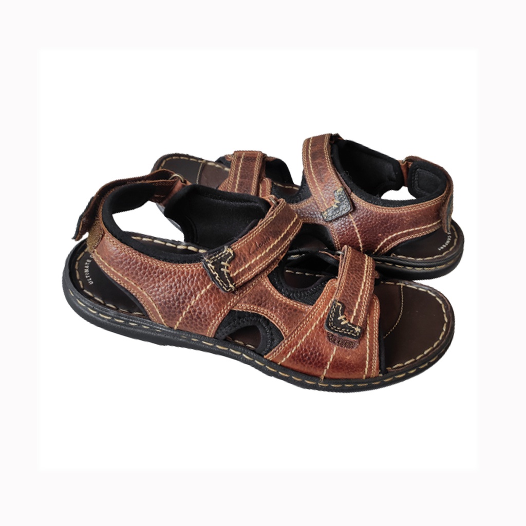 CLARKS TOLLESON MEN'S CASUAL SANDAL BROWN