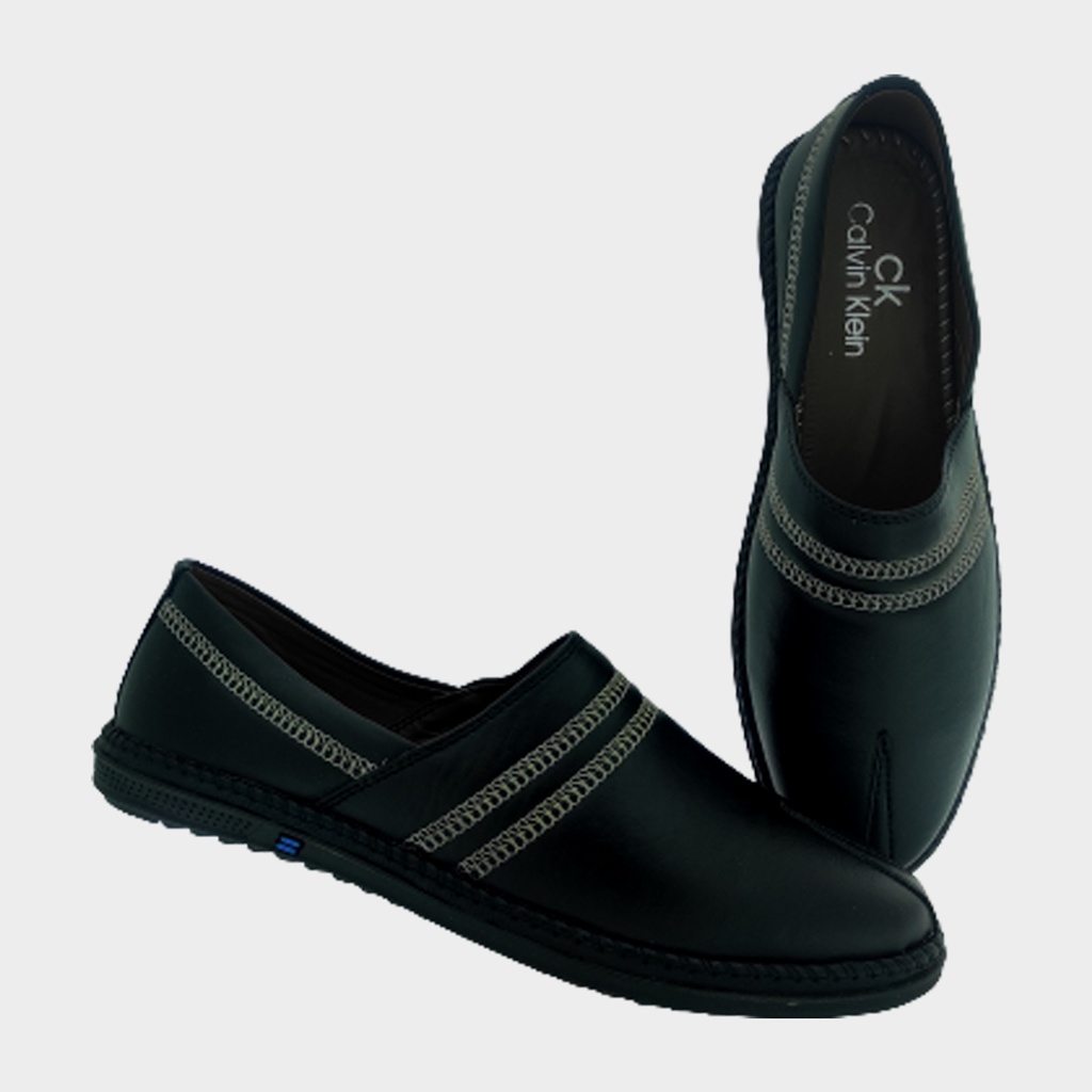 TRYIT 051 BLACK MEN'S LOAFER