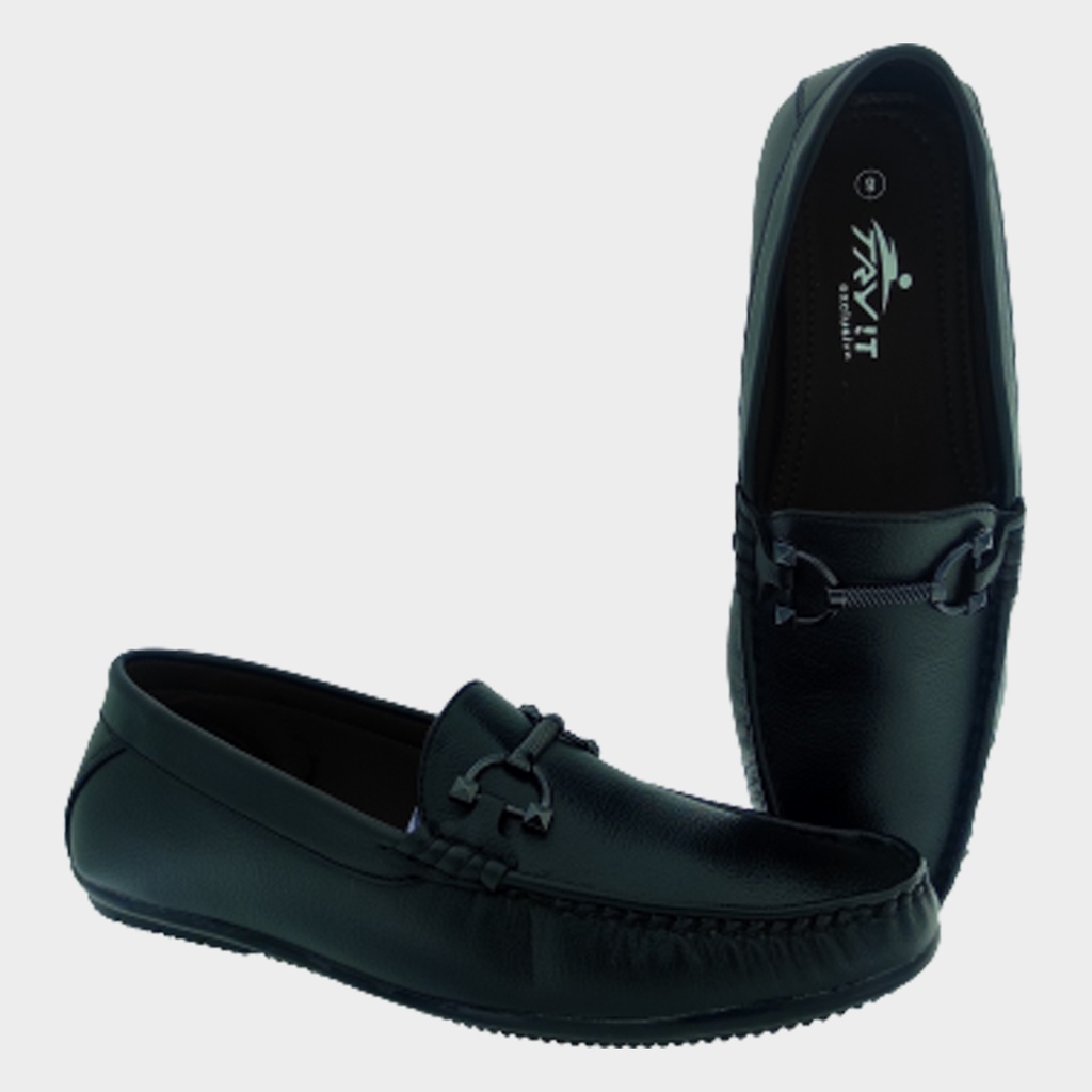 TRYIT 919 BLACK MEN'S LOAFER