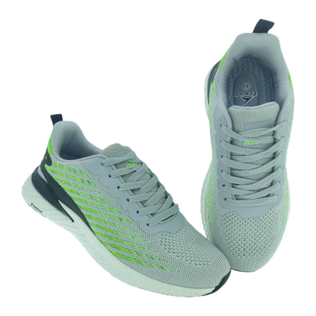 TRACER  STEADY-2342 GREY/GREEN MEN'S SPORT SHOE