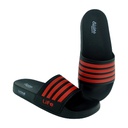 SLIDERS BOOST BLACK/RED MEN'S FLIP FLOP SLIPPER