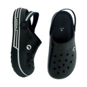 ADDA NAVIGATOR-555 BLACK MEN'S CROCS STYLE SANDAL