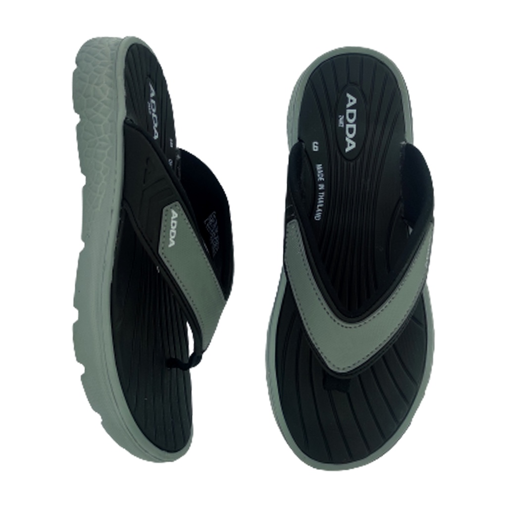 ADDA CLOUD WALK 1 BLACK/GREY MEN'S SLIPER