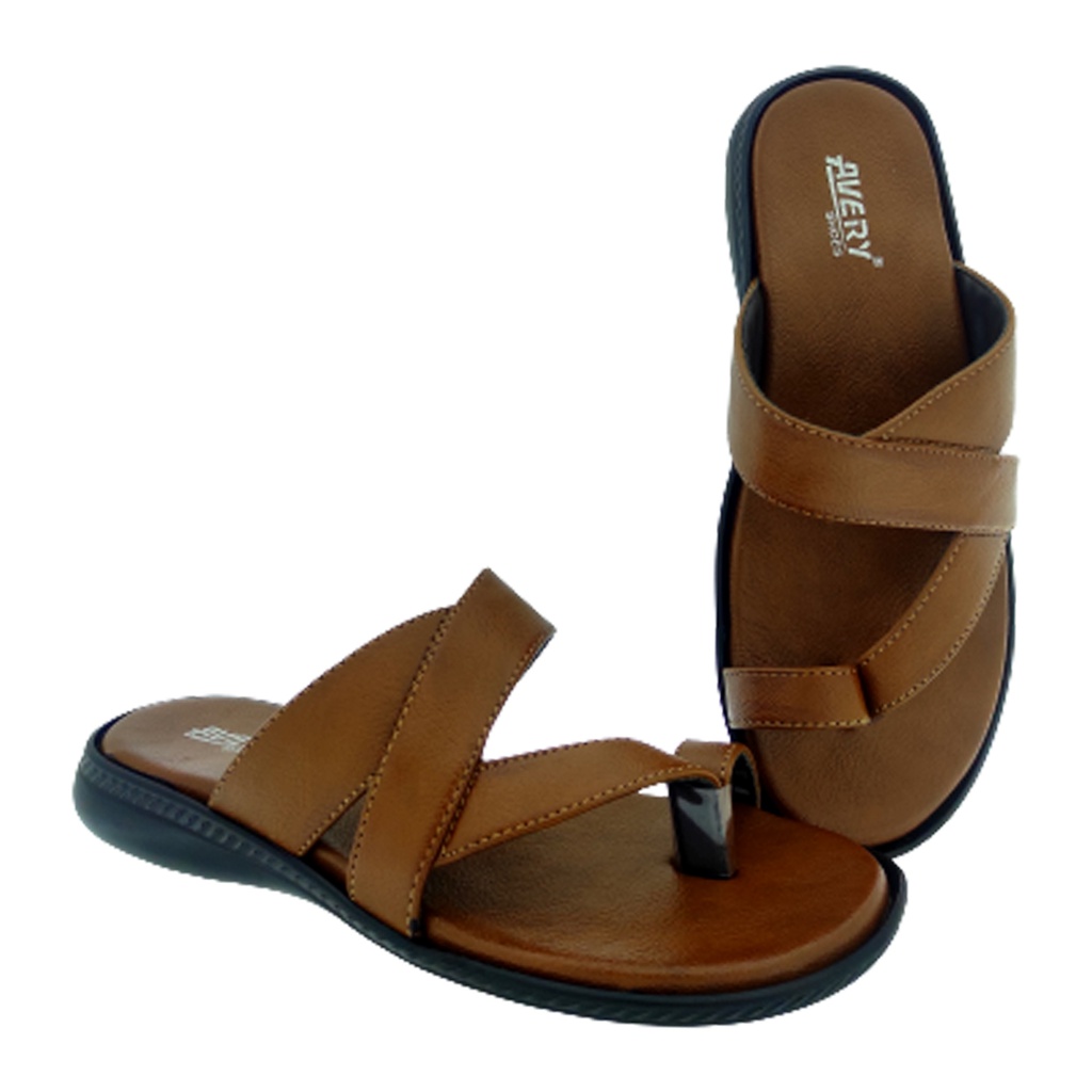 AVERY MEN'S CASUAL CHAPPAL TAN