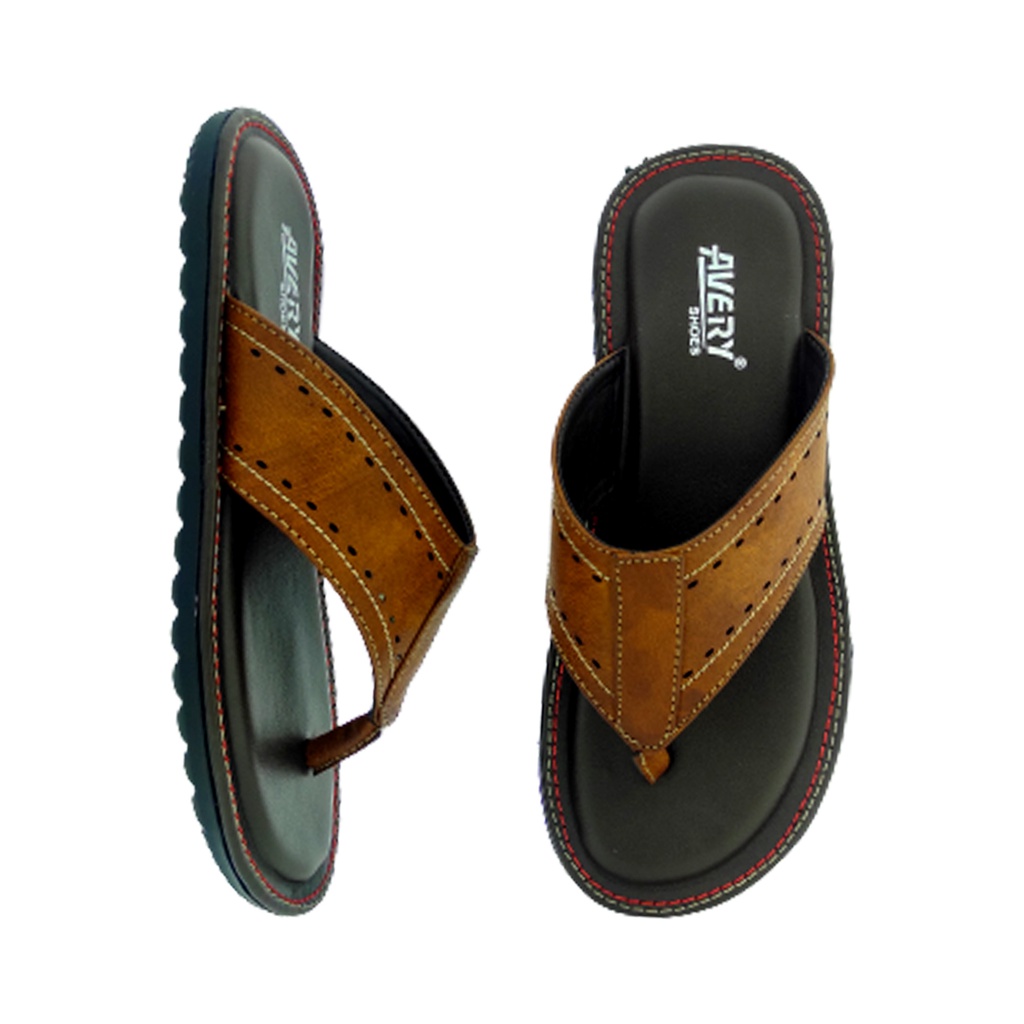 AVERY CAN -07 TAN MEN'S CASUAL CHAPPAL