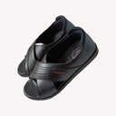 MEDIFEET MEN'S ORTHO CASUAL SANDAL BLACK