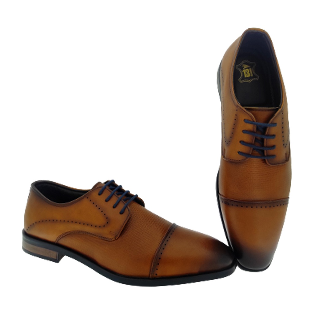 13 REASONS L-316 TAN MEN'S LETHER FORMAL SHOE