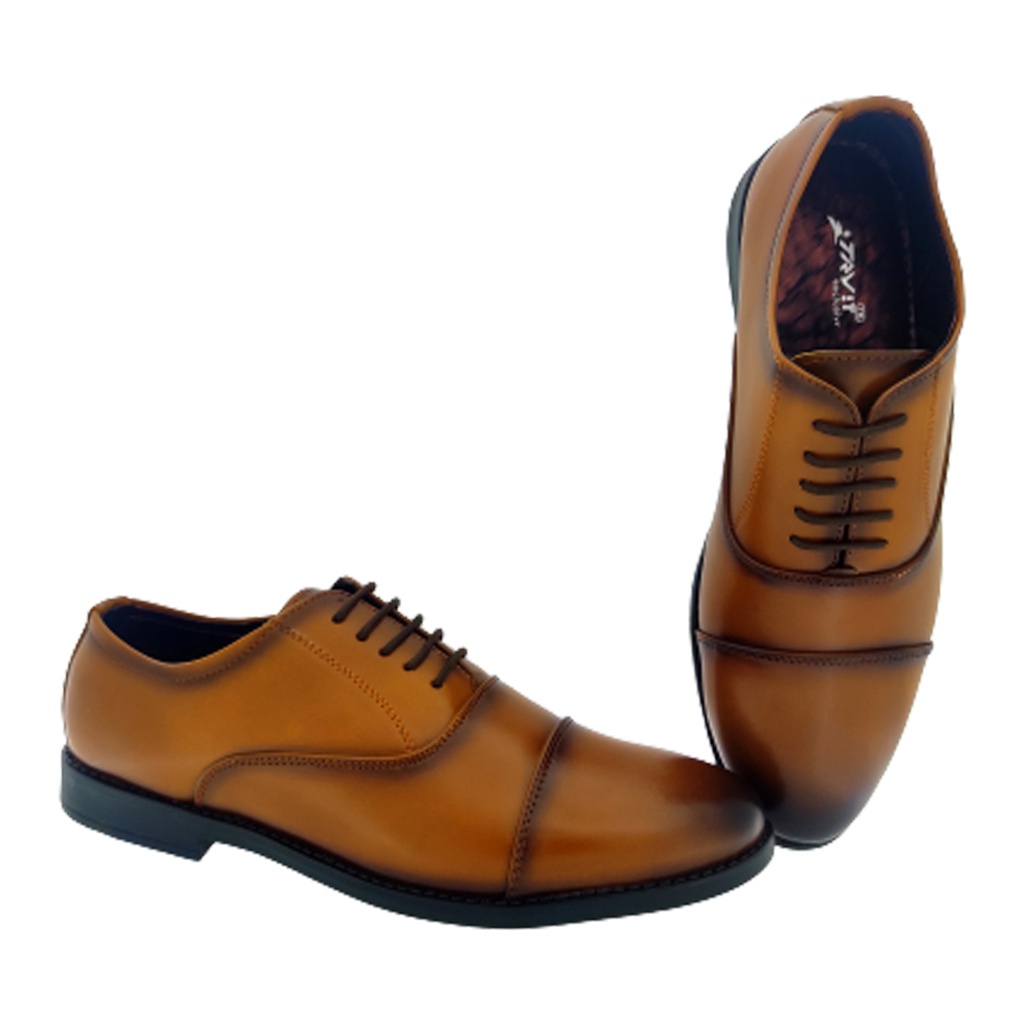 TRYIT 3903 TAN MEN'S FORMAL / CASUAL SHOE