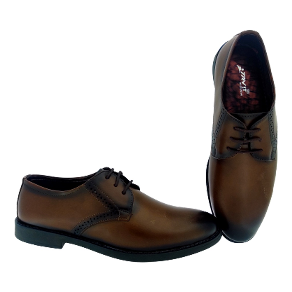 TRYIT 3904 BROWN MEN'S CASUAL/FORMAL SHOE