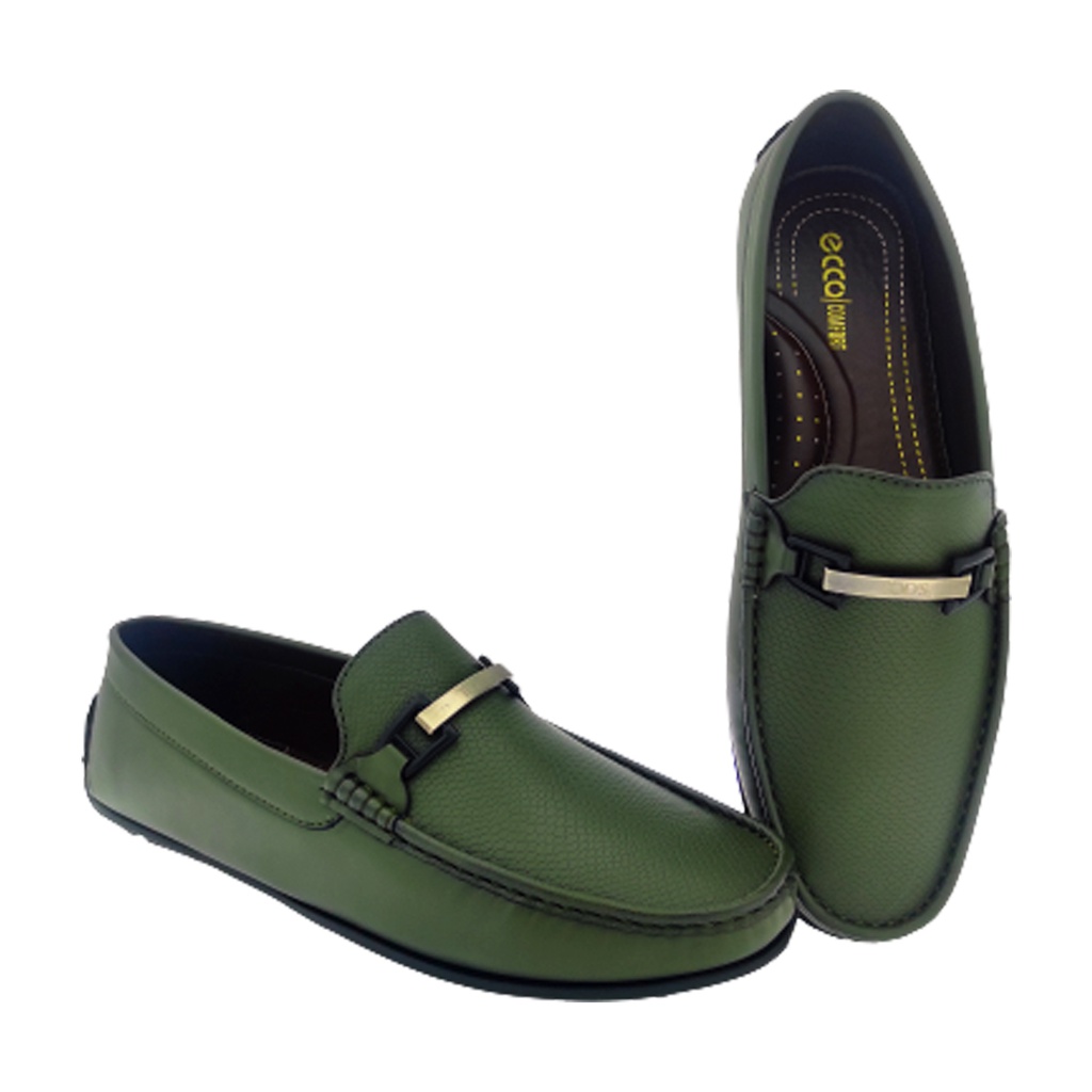 ECCO COMFORT Y-107 GREEN MEN'S LOAFER