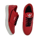 MEN'S CASUAL SNEAKERS RED/WHITE