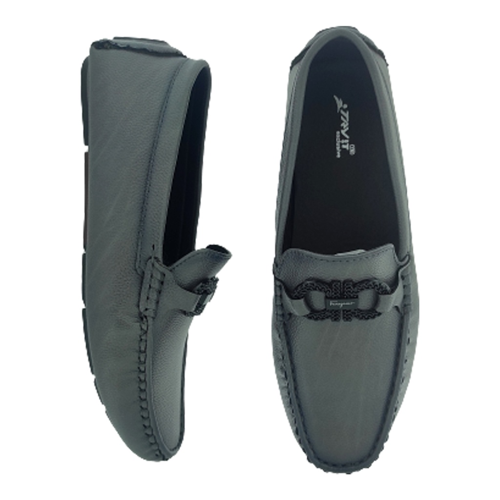 TRY IT 6401 MEN'S GREY LOAFER