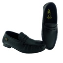 HITZ L-1 BLACK MEN'S LETHER LOAFER