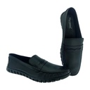 MACONNER BMX-1 BLACK MEN'S LETHER LOAFER