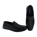 MACONNER T-02 BLACK MEN'S LETHER LOAFER