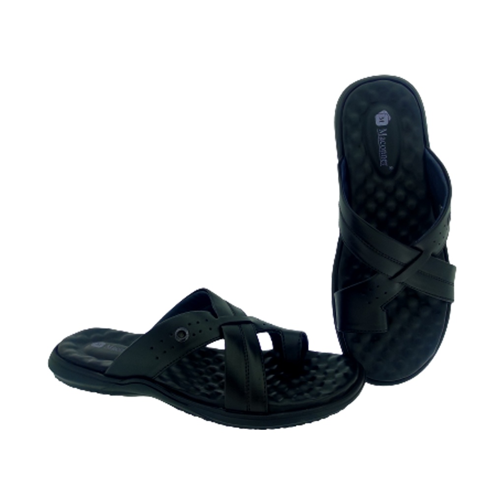 MACONNER OZ-6 BLACK MEN'S CHAPPAL