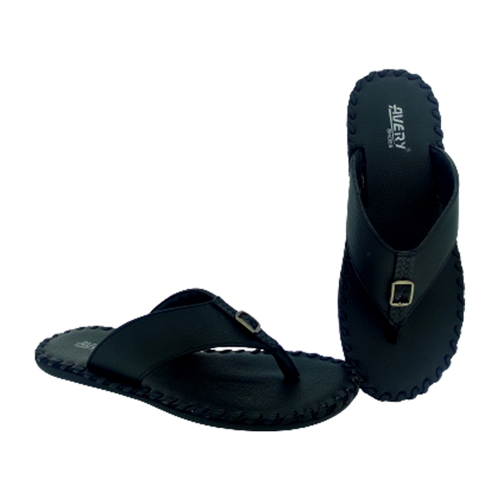 AVERY REPOLE-85 BLACK MEN'S CHAPPAL