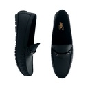 HITZ 8352 BLACK MEN'S LETHER LOAFER