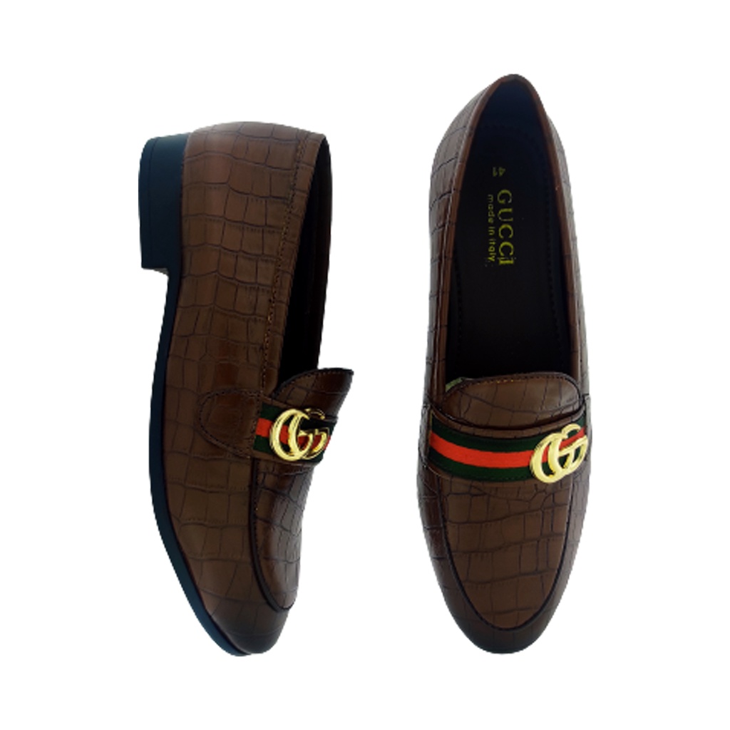 GUCCI GG-9 TAN MEN'S LOAFER