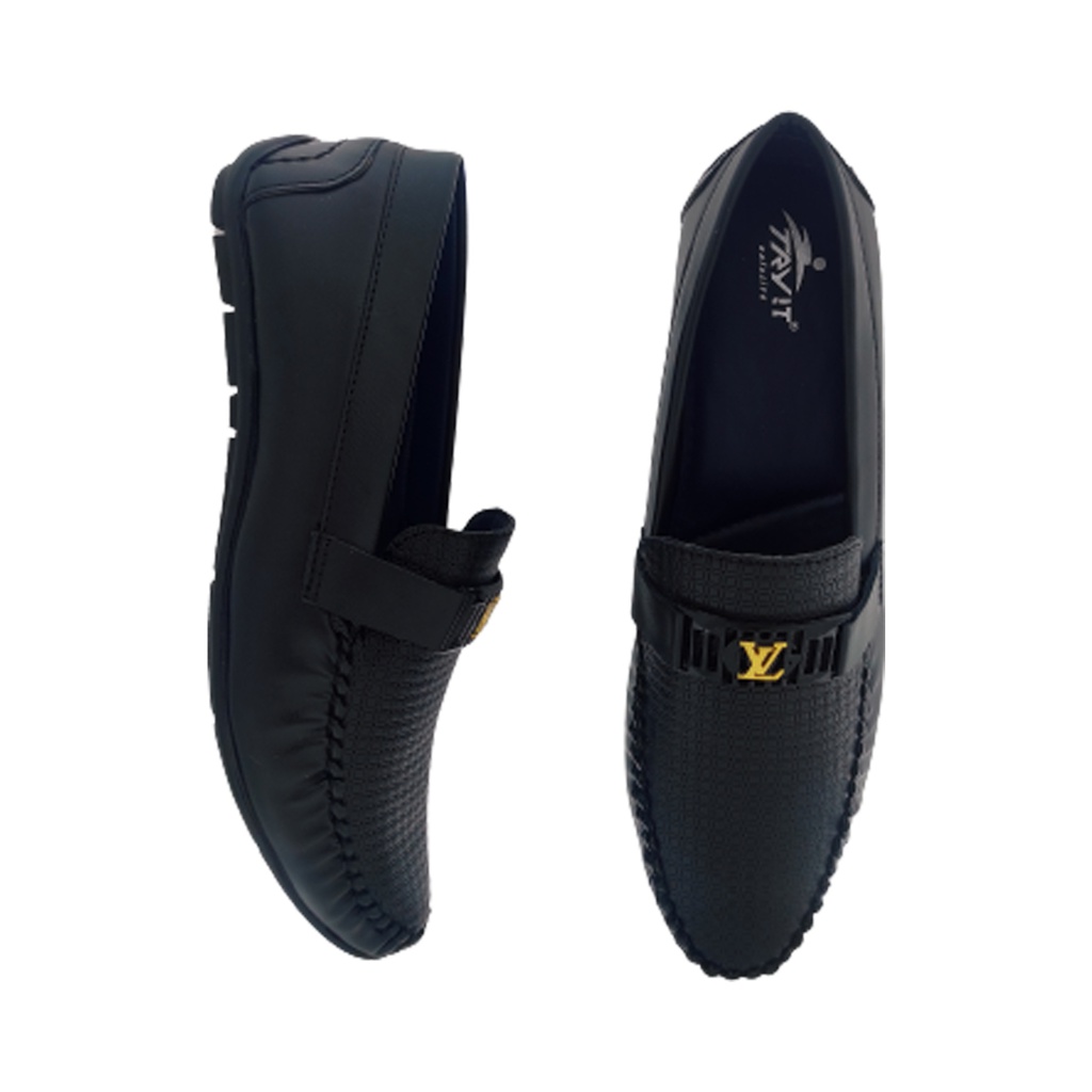 TRYIT 6119 BLACK MEN'S LOAFER