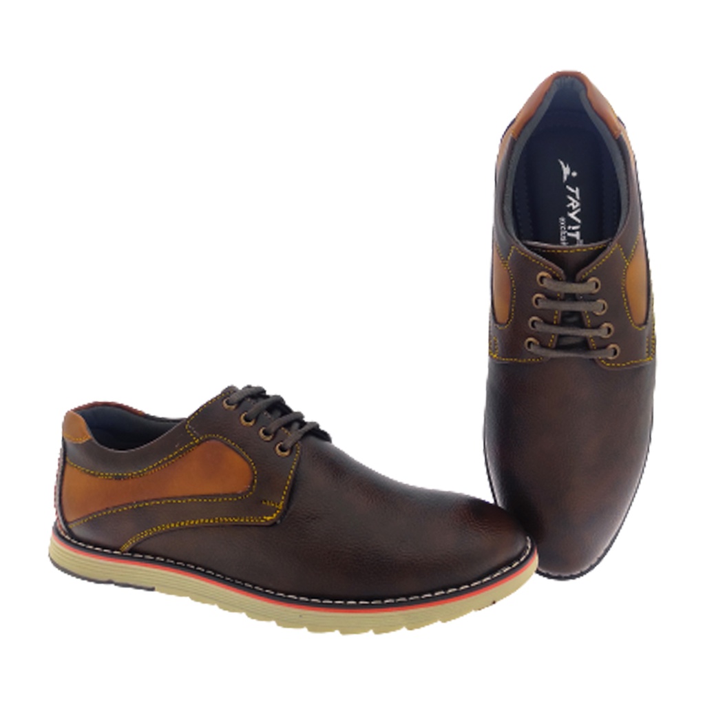 TRYIT 1821 BROWN MEN'S CASUAL SHOE