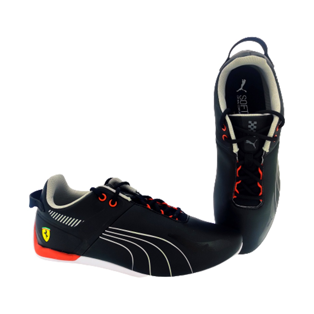 PUMA 306857-03 BLACK/RED FERRARI MEN'S SHOE