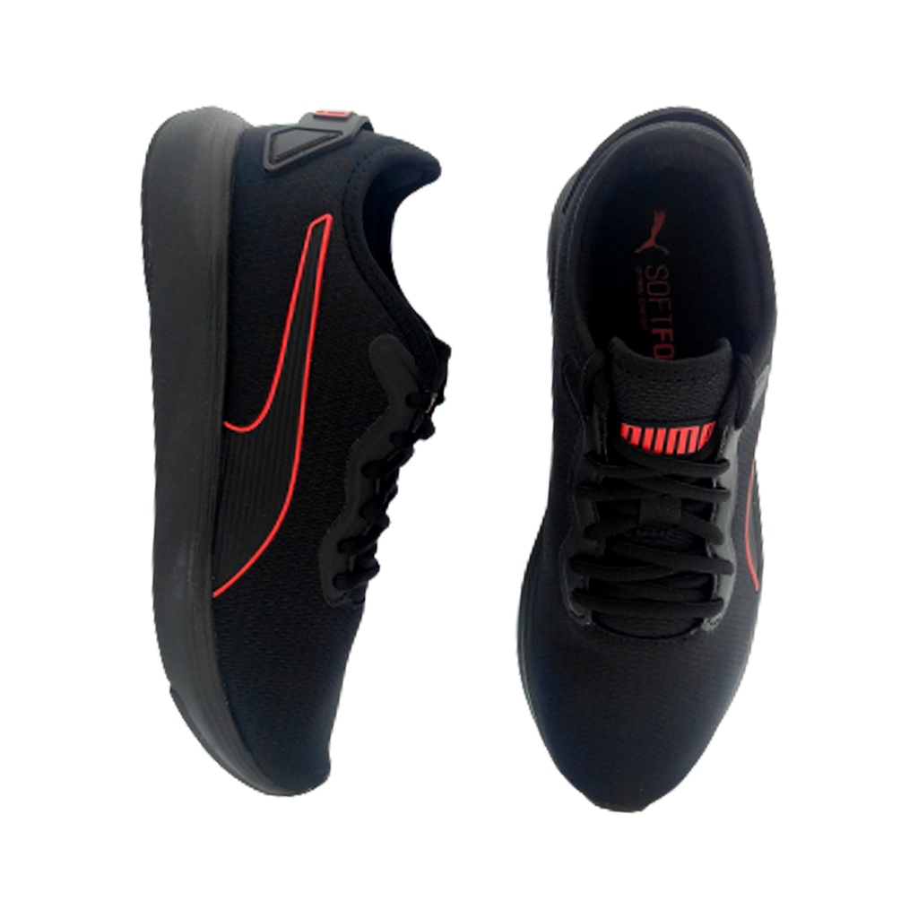 PUMA 37616711 BLACK/RED MEN'S SPORT SHOE