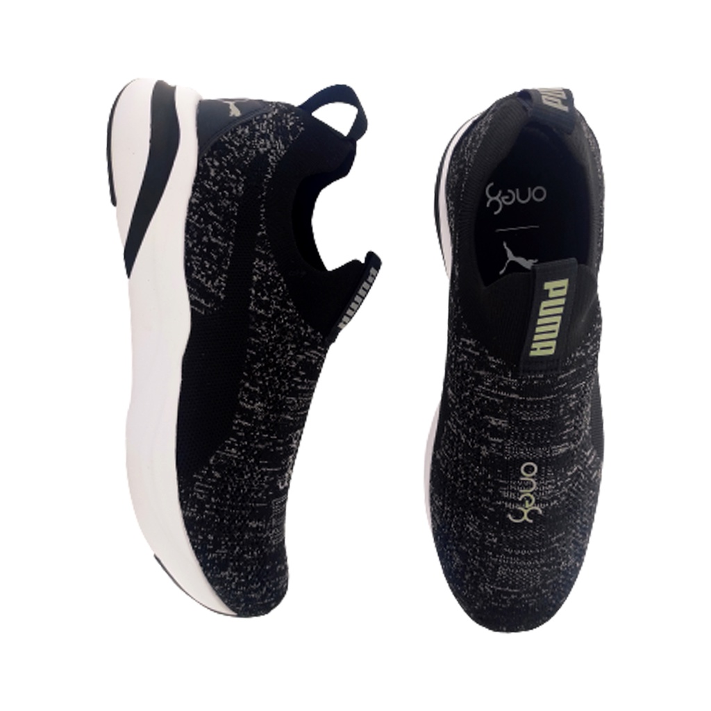 PUMA 194582-01 BLACK/WHITE MEN'S SPORT SHOE