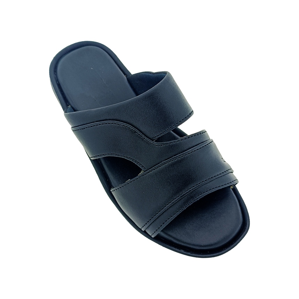 ORTHO MEN'S CASUALCHAPPAL BLACK