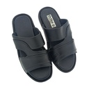 ORTHO MEN'S CASUALCHAPPAL BLACK