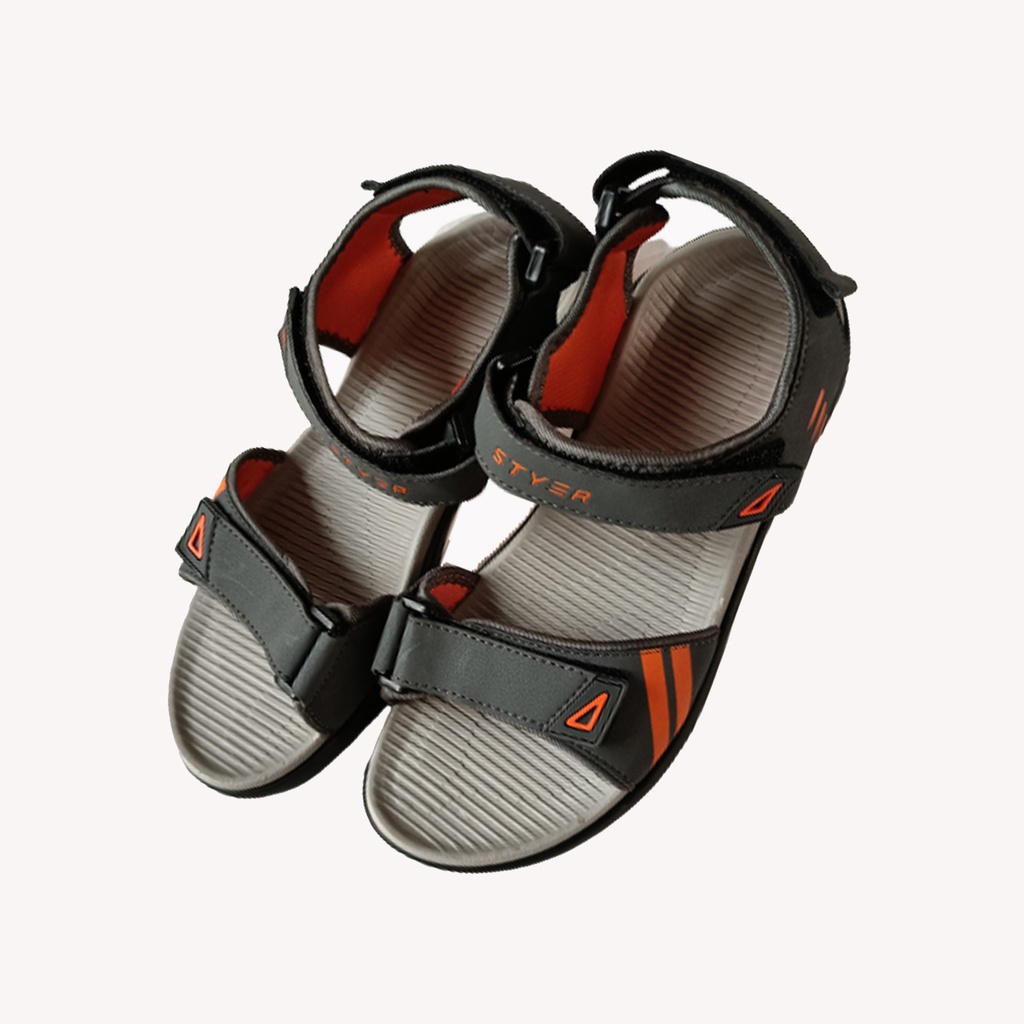 STYRE MEN'S SPORTS SANDAL GREY