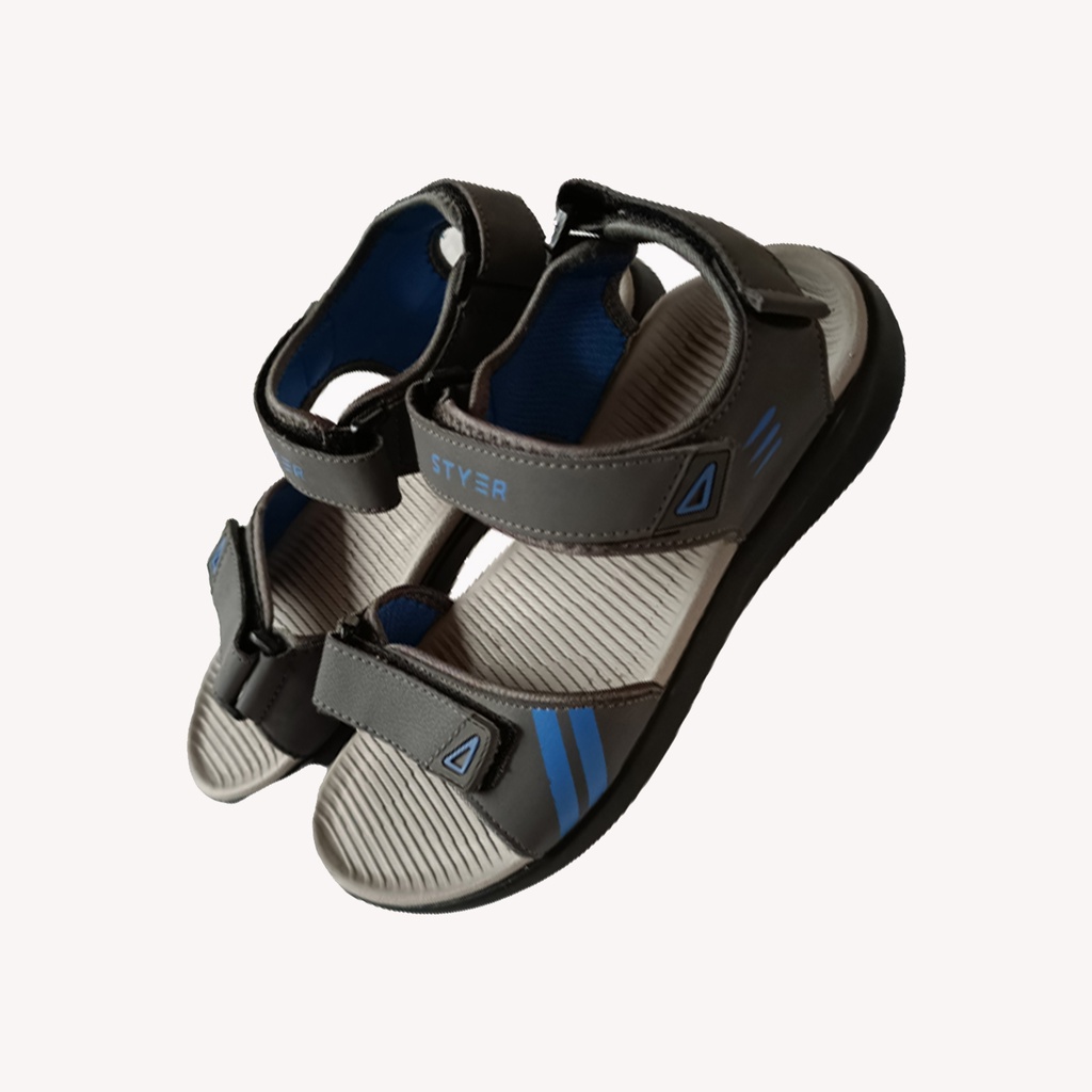 STYRE MEN'S SPORTS SANDAL GREY