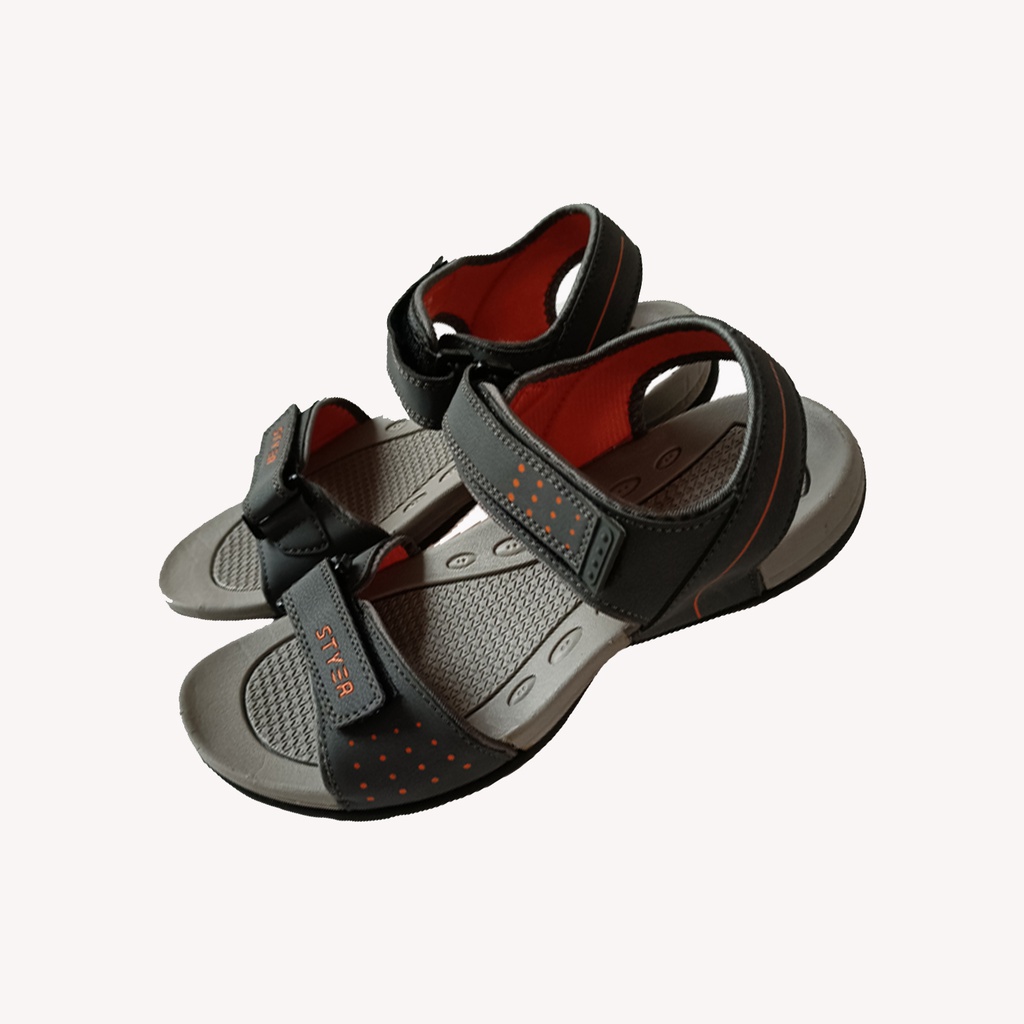 STYRE MEN'S SPORTS SANDAL GREY