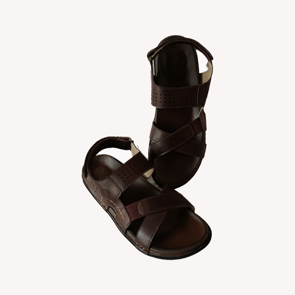 LEE GRAIN MEN'S CASUAL SANDAL BROWN