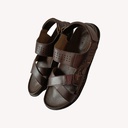 LEE GRAIN MEN'S CASUAL SANDAL BROWN