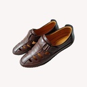 FORTUNE MEN'S CASUAL ETHNIC WEAR SANDAL BROWN