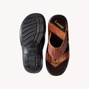 LAURENT 202 MEN'S LETHER CHAPPAL BROWN