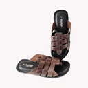 TROTTER 119 MEN'S CASUAL CHAPPAL BROWN