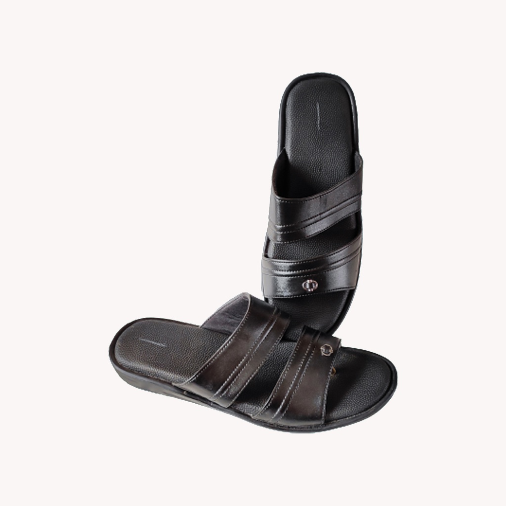 ORTHO MEN'S CASUALCHAPPAL BLACK