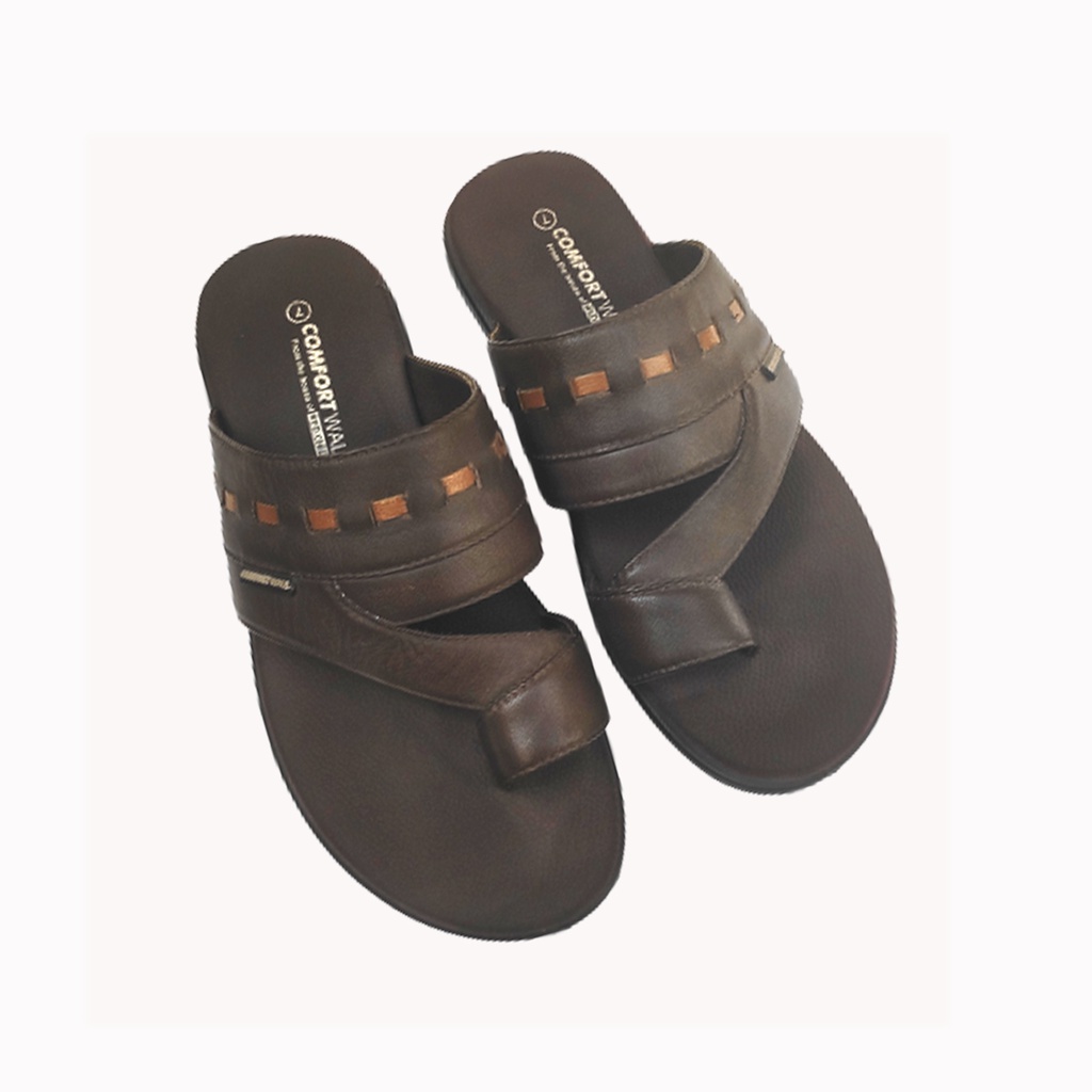 RED CHIEF ( COMFORT WALK ) RC151A MEN&quot;S CASUAL CHAPPAL BROWN