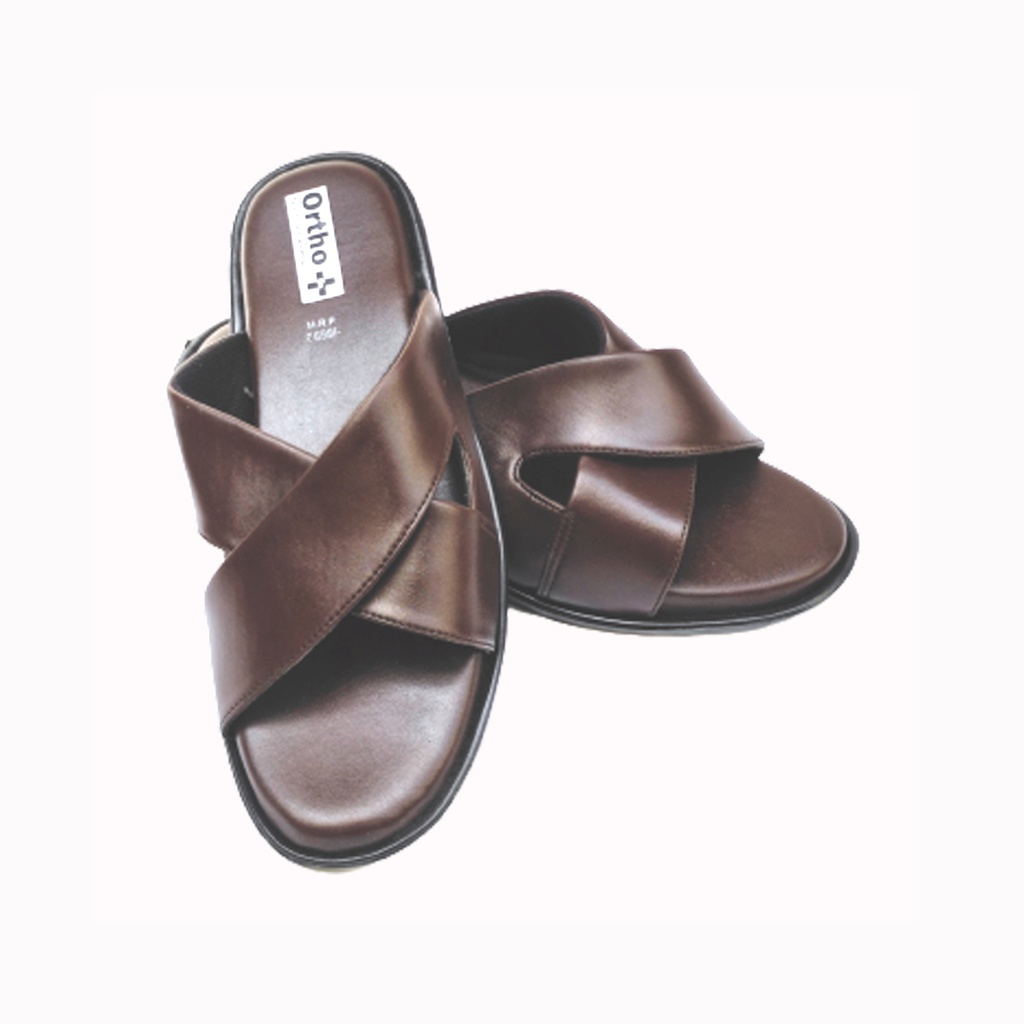 ORTHO MEN'S CASUALCHAPPAL BROWN