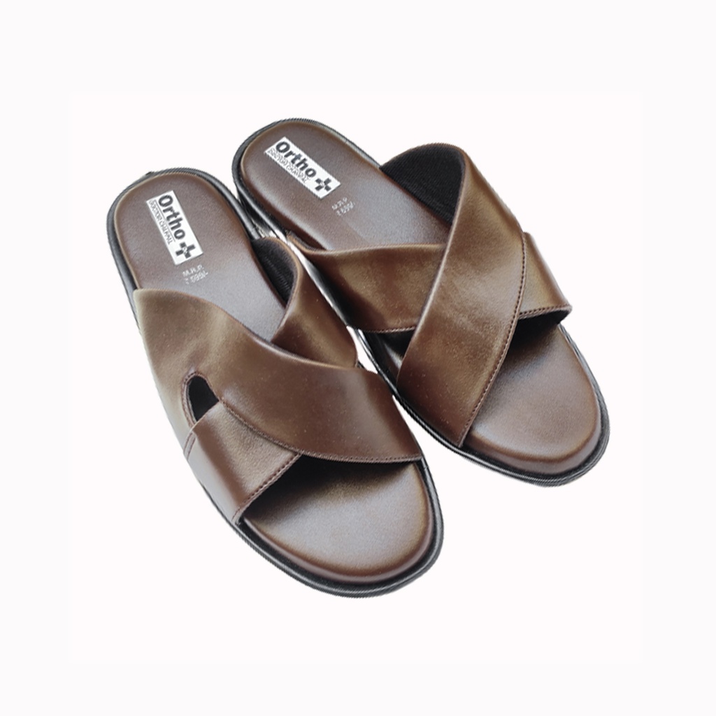 ORTHO MEN'S CASUALCHAPPAL BROWN