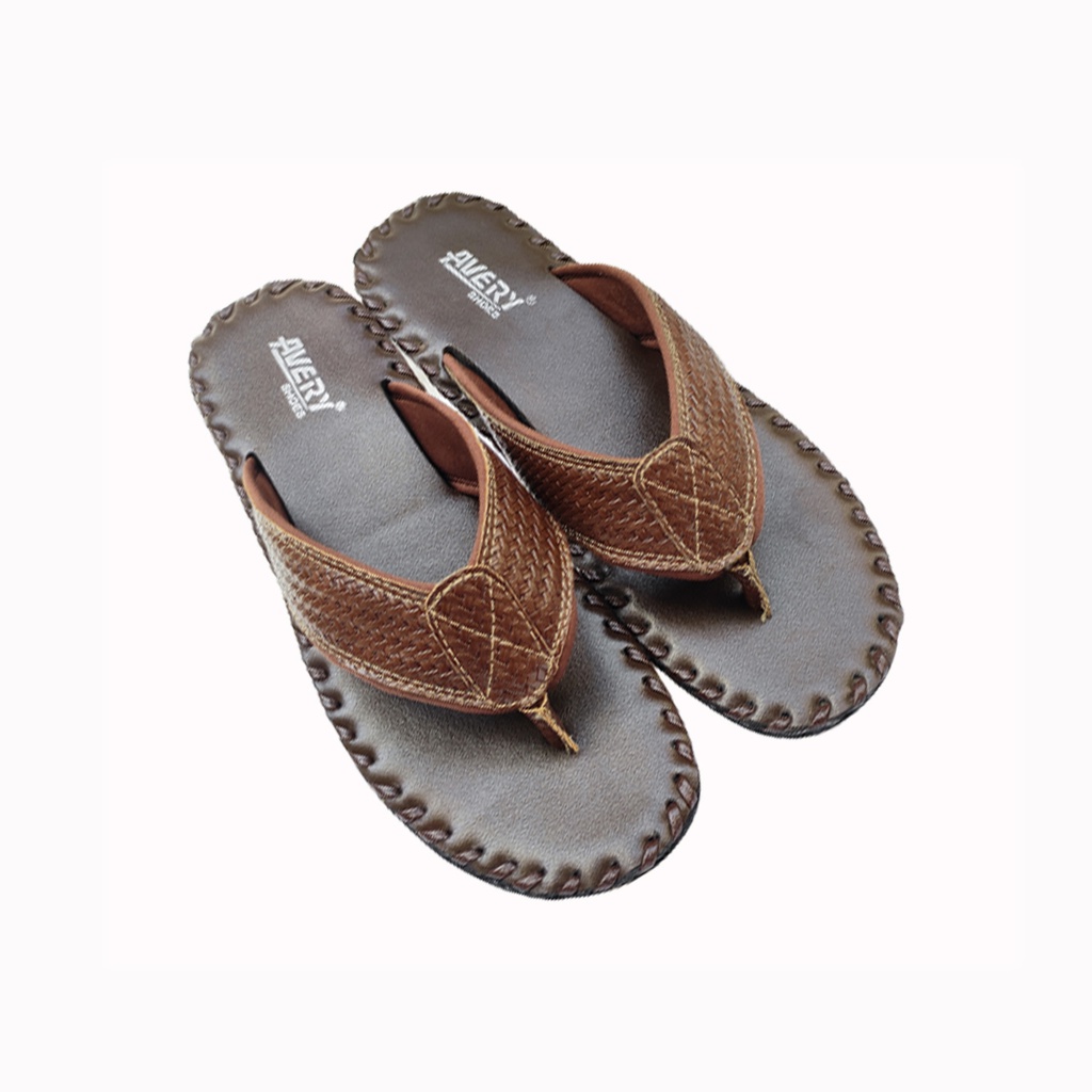 AVERY MEN'S CASUAL CHAPPAL BROWN